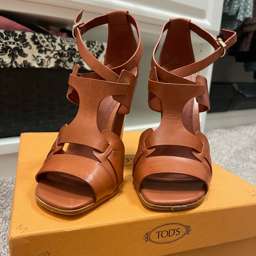 TOD’S Sandals/Heels size 9 - Picture 6 of 13